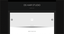 Desktop Screenshot of dshairstudio.com