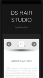 Mobile Screenshot of dshairstudio.com